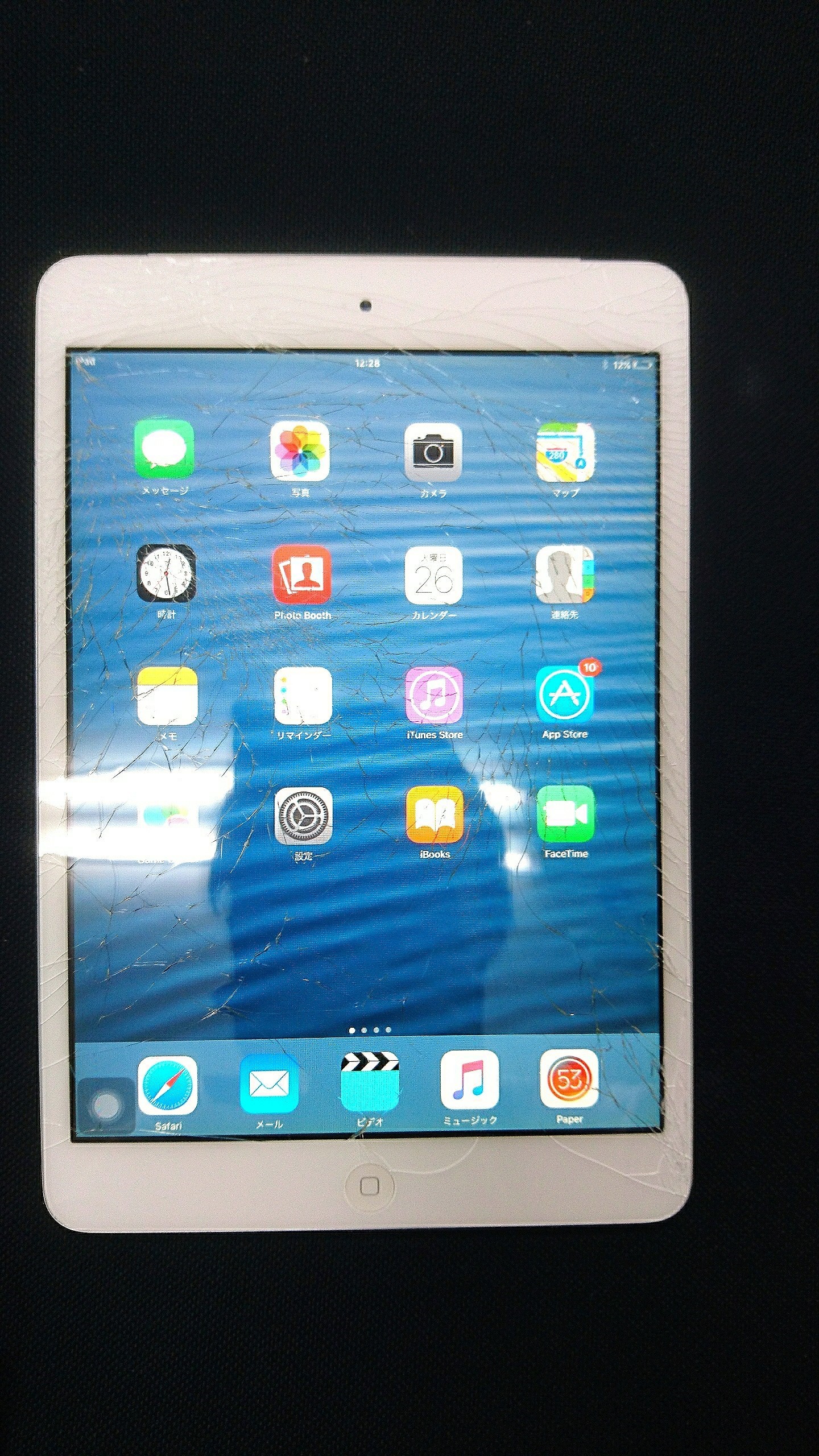 iPad mini2（A1489,A1490,A1491）画面割れ修理レポートfrom東京都