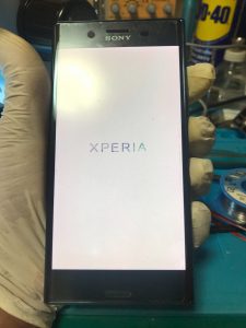 Xperiaの画面表示に成功